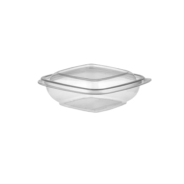 hotpack clear square salad container lid 473 ml 300 pcs