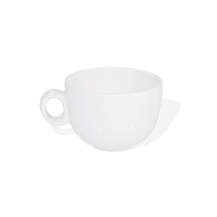 Furtino England Sphere 20cl (7oz) White Porcelain Tea Cup - HorecaStore