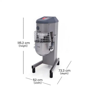 Sammic BE-20 Planetary Mixer 3 Phase Motor Bowl Capacity 20 Liters 750W - HorecaStore