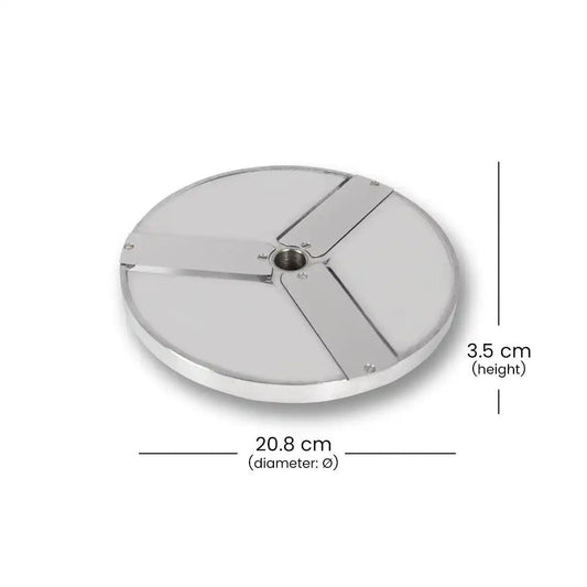 Sammic FC-10D Regular Slicing Discs 1 to 25 mm, Regular slicing discs for CA-31/41/3V/4V 20.5 cm - HorecaStore