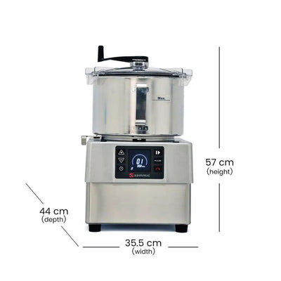 Sammic KE-5V Food-Processor Bowl Capacity 5.5 Liters 1500W - HorecaStore