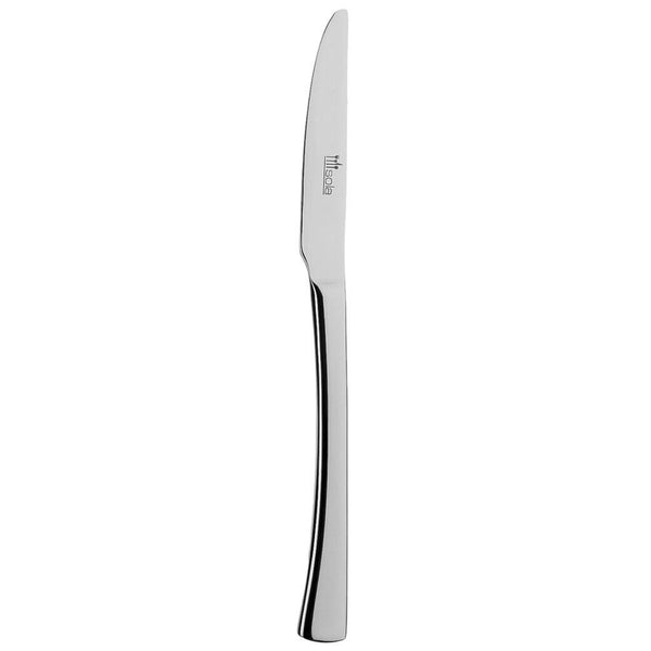 Sola Lotus Side Plate Knife Regular Silver 18/10 Stainless Steel 7mm, Length 182mm - Pack of 12