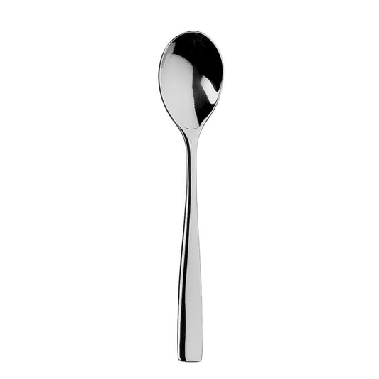 Sola Lotus Tea Spoon Silver 18/10 Stainless Steel 3mm, Length 128mm - Pack of 12