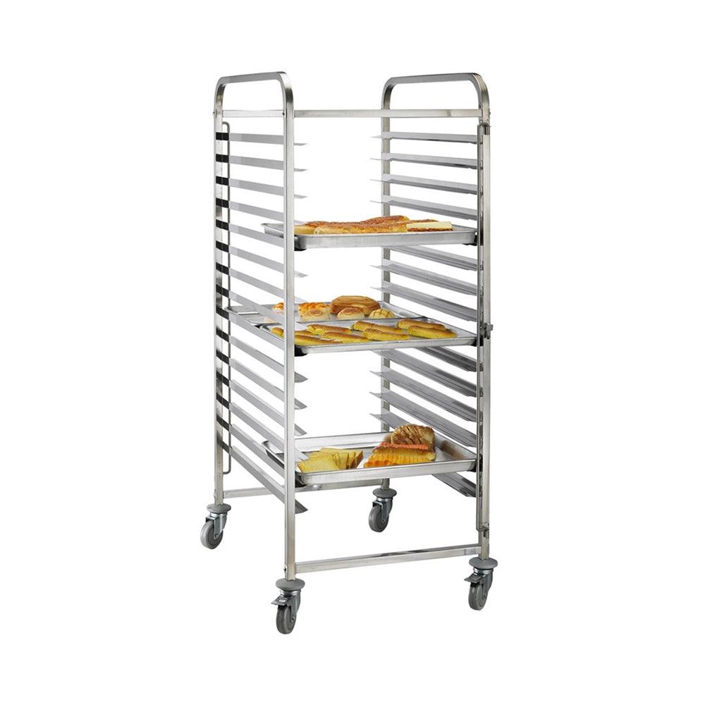 THS 110101 15-tier Bakery Trolley, 59 x 67 x 170 cm - HorecaStore