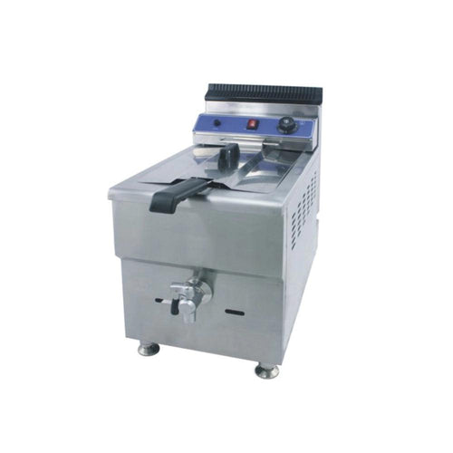 THS AGF-181 Single Tank Gas fryer, Oil Capacity 18 L , 34 x 61.5 x 63 cm