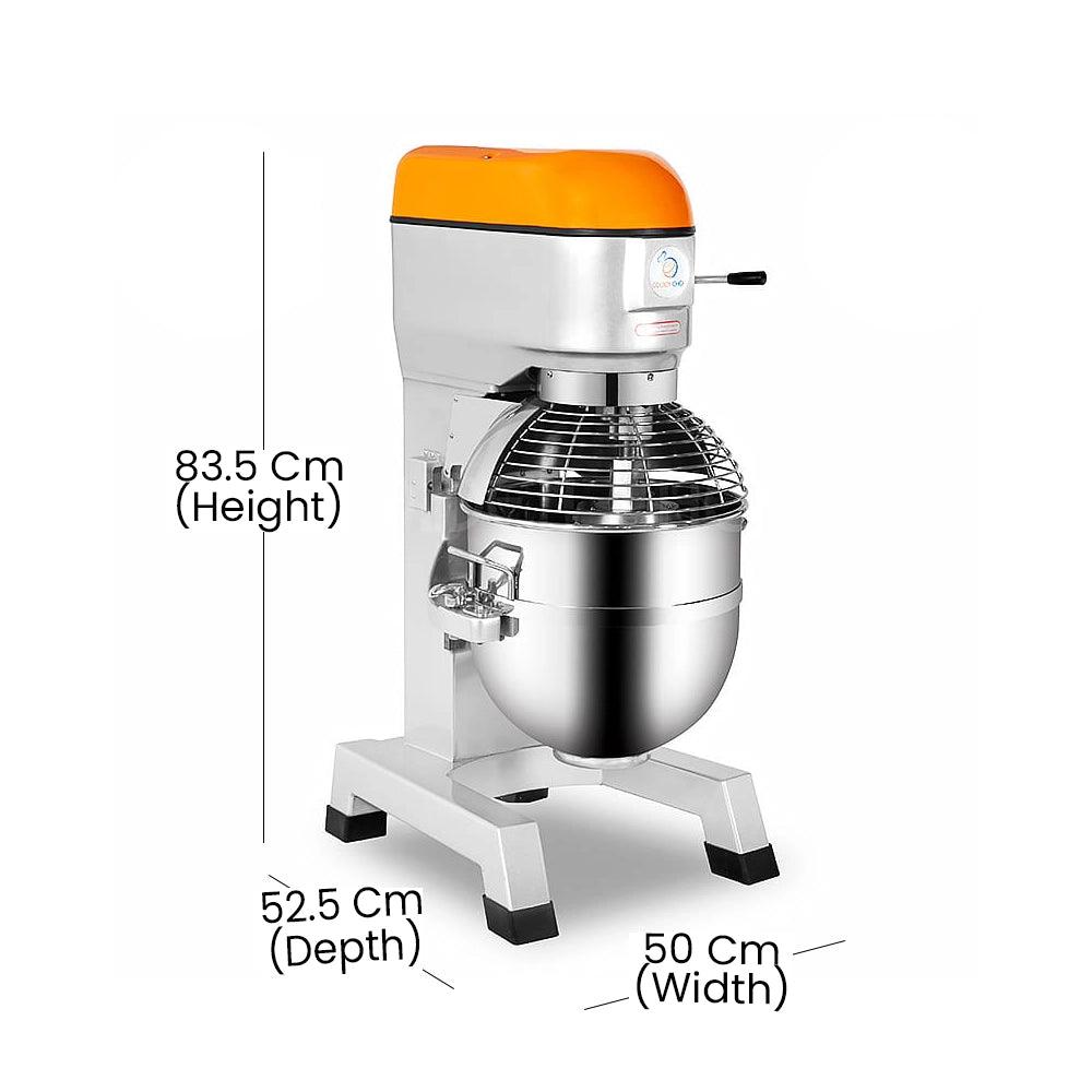 THS BT 20 Food Mixer, Capacity 20 L 735 W, 83.5 x 52.5 x 50 cm - HorecaStore