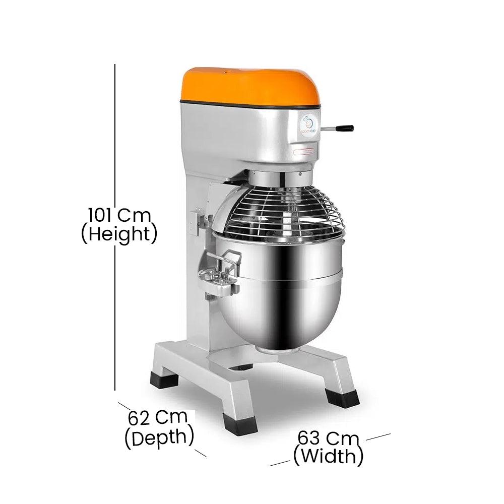 THS BT 30 Food Mixer, Capacity 30 L 1.1 kW, 62 x 63 x 101.1 cm - HorecaStore