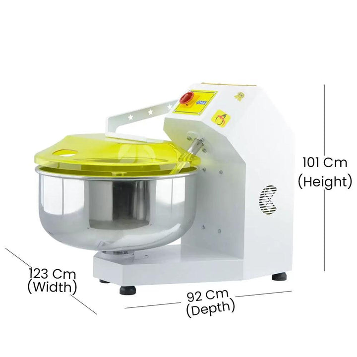 THS HHY-100T Dough Kneading Machine, Flour Capacity 100 kg 1.50 kW, 123 x 92 x 101 cm - HorecaStore