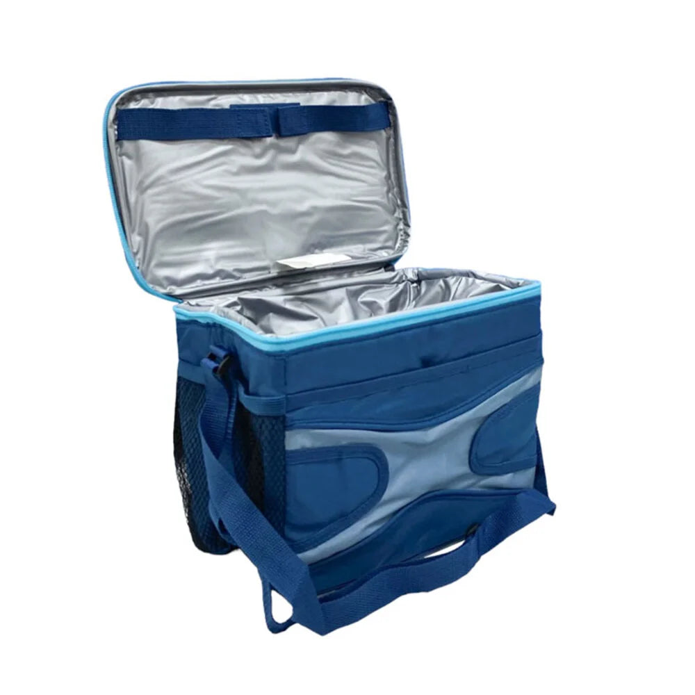 PINNACLE TPX5501-BU COLLAPSIBLE COOLER BAG - 6 CANS - BLUE COLOR