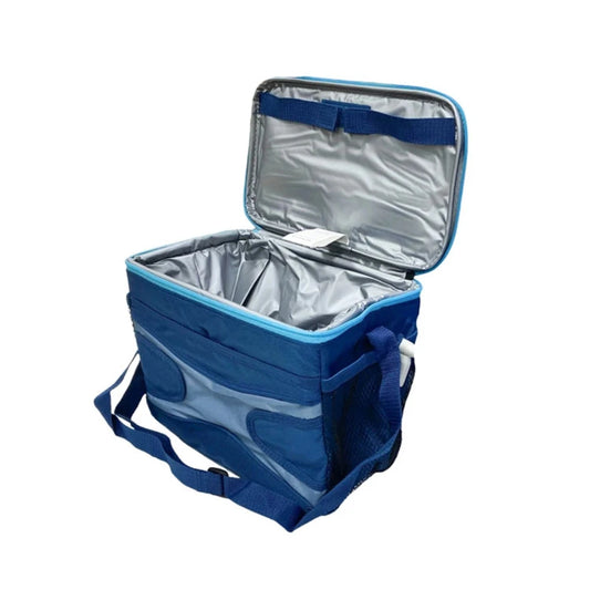 PINNACLE TPX5502-BU COLLAPSIBLE COOLER BAG - 12 CANS - BLUE COLOR