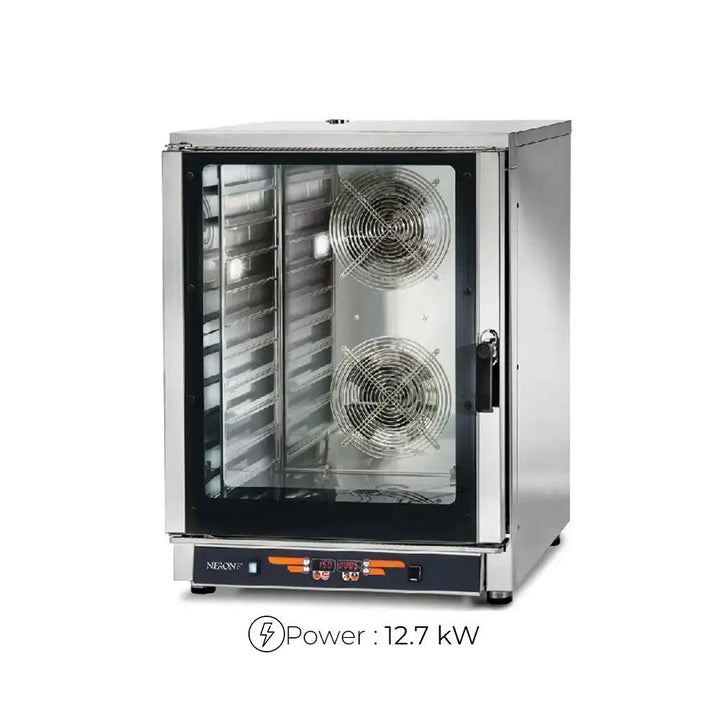 Tecnodom FEDL10NEMIDVH20 Convection Oven 10 Trays Digital Lux 12.7 kW, 88 x 95.5 x 115 cm - HorecaStore