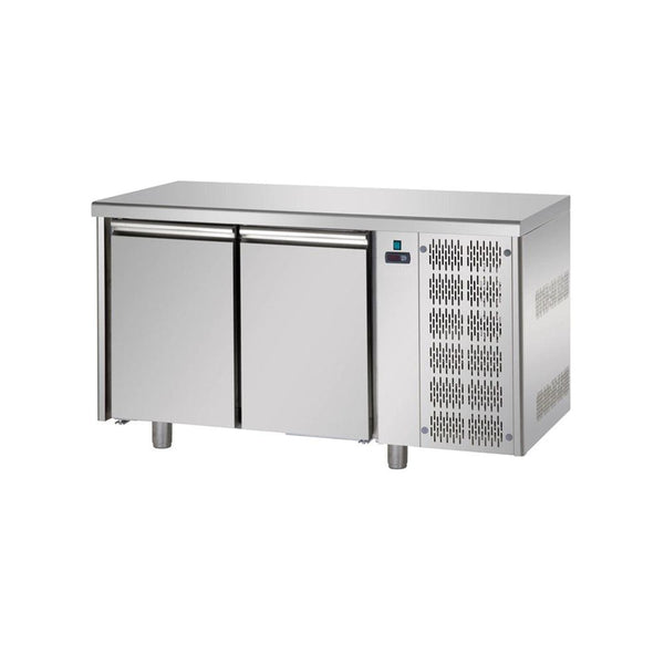 Tecnodom TF02MIDBT Double Door Under Counter Chiller 345 L 655 W, 146 X 60 X 93 cm - HorecaStore