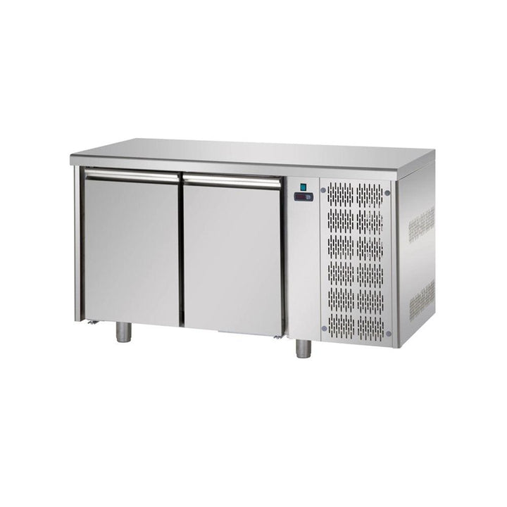 Tecnodom TF02MIDBT Double Door Under Counter Chiller 345 L 655 W, 146 X 60 X 93 cm - HorecaStore