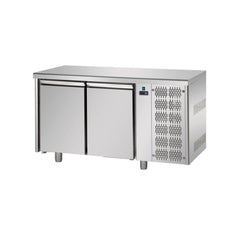 Tecnodom TF02MIDBT Double Door Under Counter Chiller 345 L 655 W, 146 X 60 X 93 cm