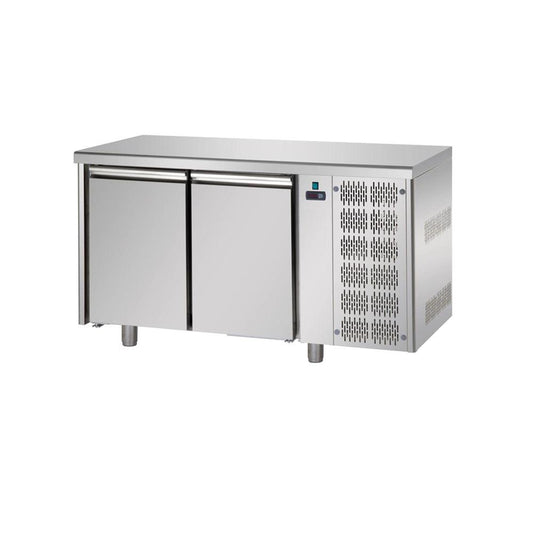 Tecnodom TF02MIDGN Double Door Undercounter Chiller 354 L 495 W, 146 x 60 x 93 cm - HorecaStore