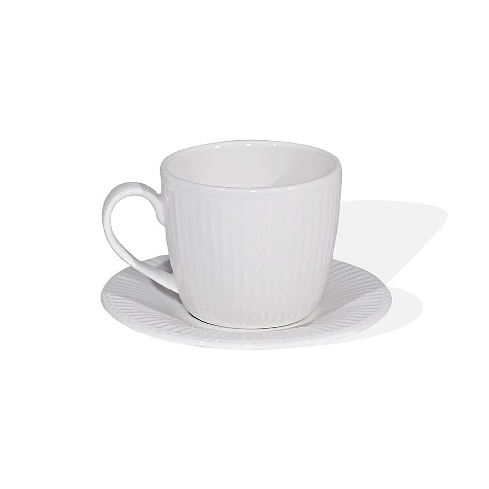 Furtino England Ultima 25cl (8.5oz) White Porcelain Cup - HorecaStore