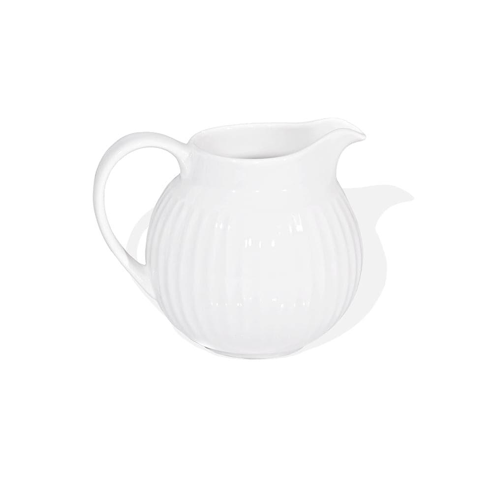 Furtino England Ultima 34cl (12oz) White Porcelain Jug/Creamer - HorecaStore