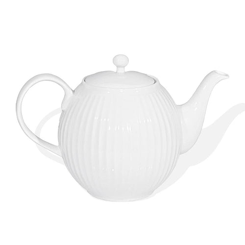 Furtino England Ultima 120cl (41.5oz) White Porcelain Teapot