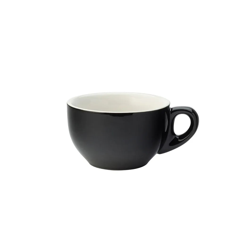 Barista Latte Cup 10oz (28cl), Set of 6, Black