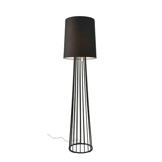 Villeroy & Boch Mailand floor lamp, H155 cm, Black