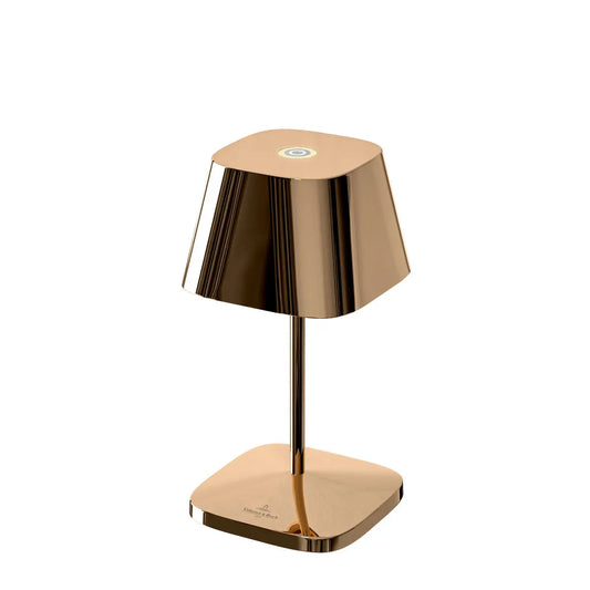 Villeroy & Boch Neapel 2.0 table lamp, H20 cm, glossy finish, Rose Gold, Single Light