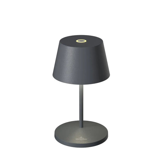 Villeroy & Boch Seoul 2.0 table lamp, H20 cm, matte finish, Anthracite, Single Light