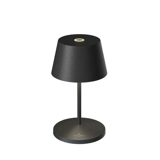 Villeroy & Boch Seoul 2.0 table lamp, H20 cm, matte finish, Black, 6 Light