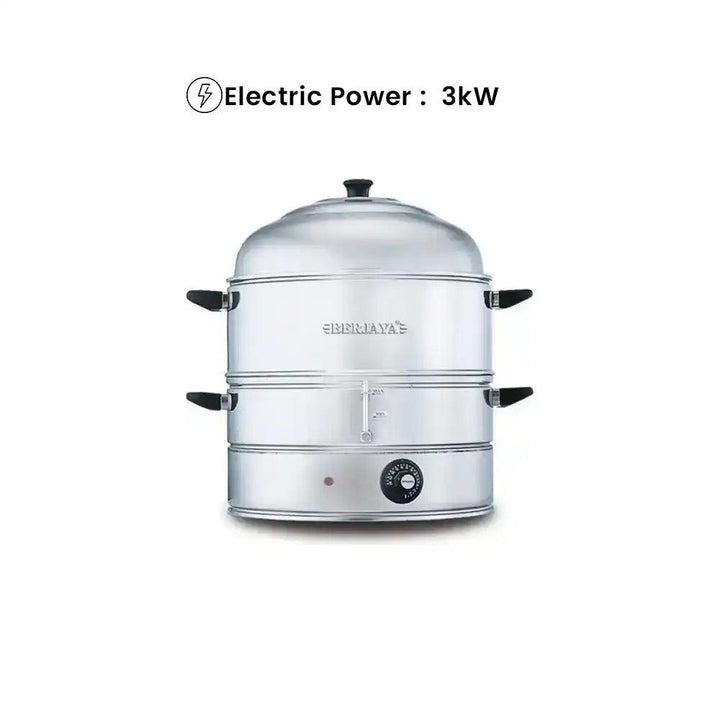 Berjaya ECS63SSC Electric Corn Steamer With Cover, Power 3KW - HorecaStore