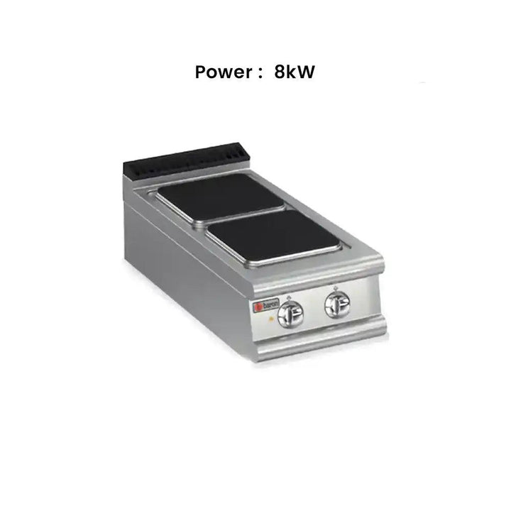 Baron 90PC/E401 Electric Cook Top With 2 Cast Iron Hot Plates, Power 8 kW 3 Phase - HorecaStore