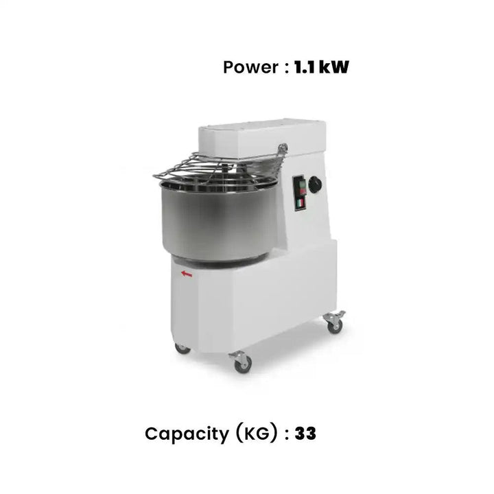 Resto Italia GH 30 Dough Mixer with Fixed Head 33 Liters 1.1 kW   HorecaStore