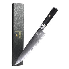 8" Chef Knife 67 Layers Damascus Steel With Wooden Octagon Handle