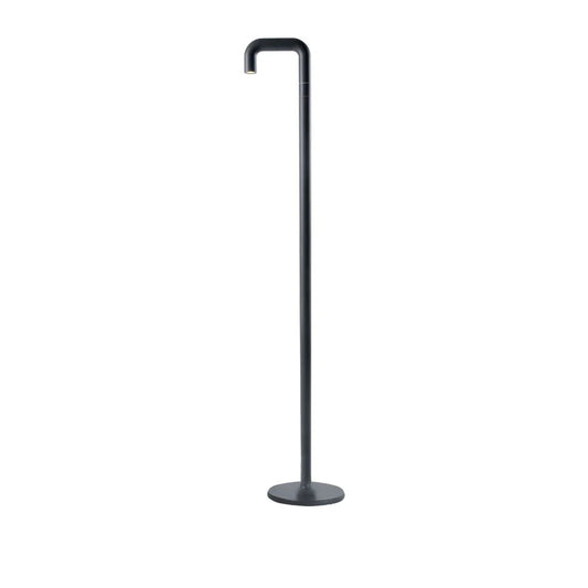 NEWDES Pipe Floor Lamp (H 120 cm, rechargeable), Anthracite