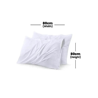 Allerzip Pillow Protector Pair 80 x 80 cm