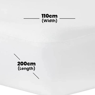 Allerzip Smooth Mattress Encasement 200 x 110 cm