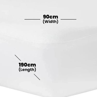 Allerzip Smooth Mattress Protector Single 90 x 190 cm