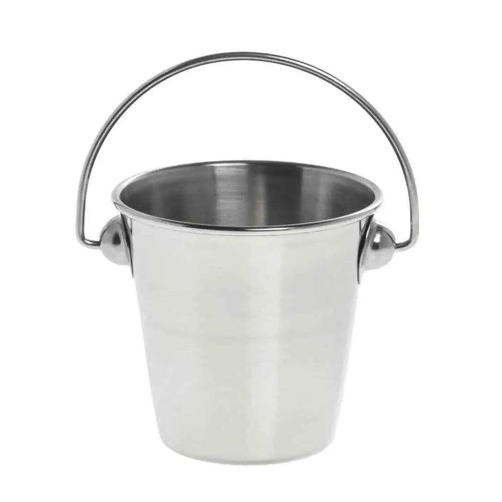 American Metalcraft SSP25 Stainless Steel Mini Pail 6Oz, Ø 6 cm X H 7 cm