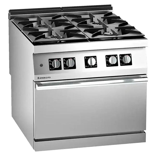 Angelo PO 1N1FAAG Gas Cooking Range 42 kW 4 Burners, 80 X 92 X 75 cm