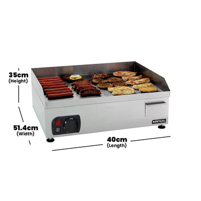 anvil-electric-60-cm-half-ribbed-plate-griddle-3-kw