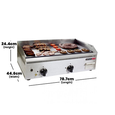 anvil-gas-75-cm-half-ribbed-plate-griddle-with-2-burners-5-9-kw