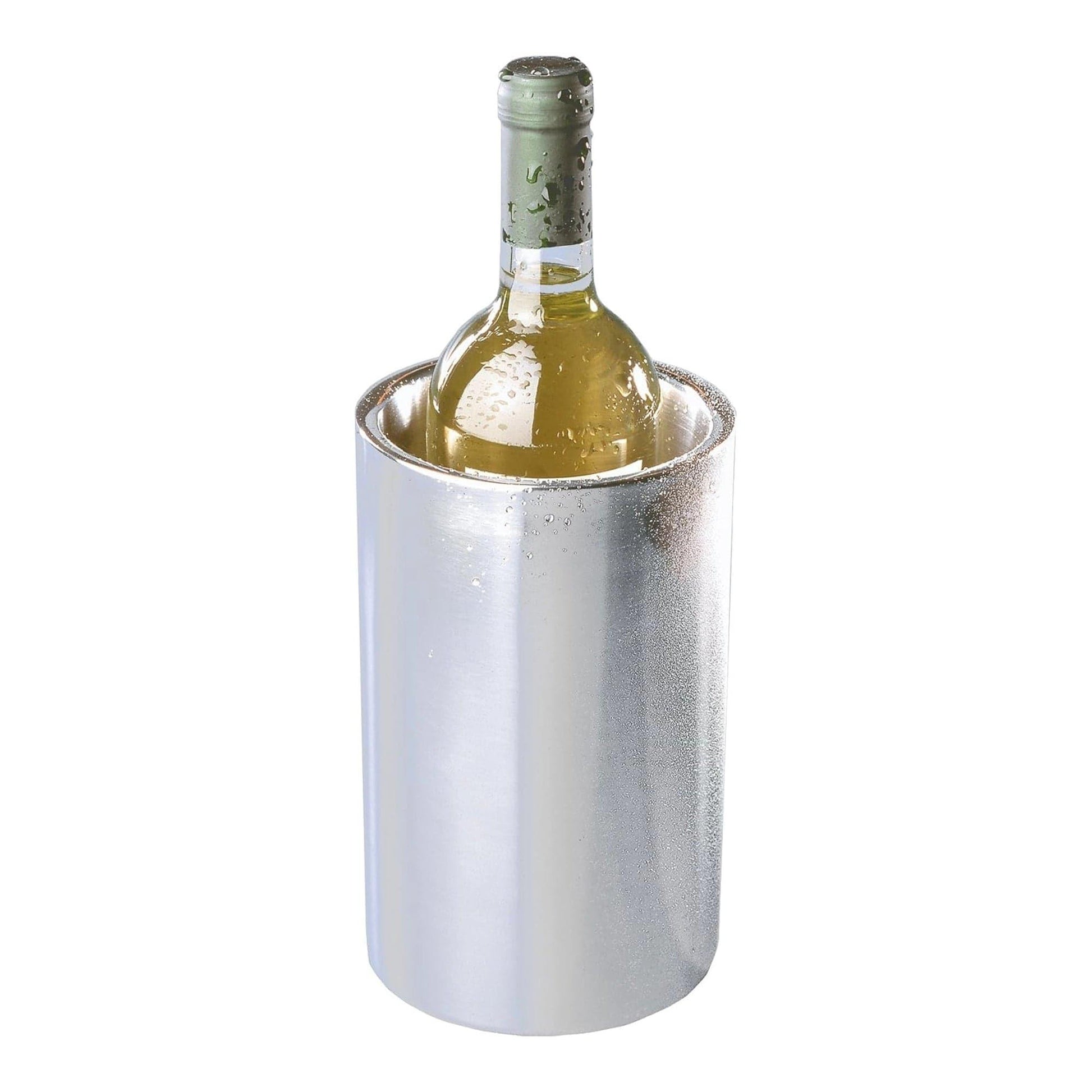 APS 36030 Stainless Steel Bottle Cooler Double Wall, 12 x 12 x 20 cm - HorecaStore