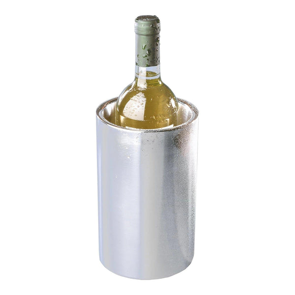 APS 36030 Stainless Steel Bottle Cooler Double Wall, 12 x 12 x 20 cm - HorecaStore