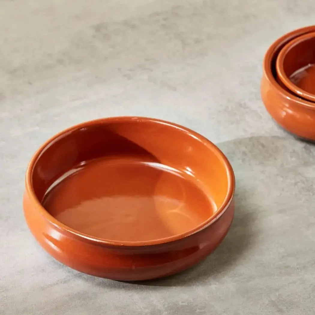 Arte Regal Clay Belly Cooking Bowl Brown, 16 cm