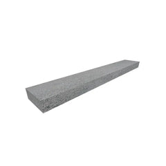 Bagnodesign Alpine Floating Wall Mounted Shelf with Hidden Mounts, Terrazzo Grey Matt, 100x15x5.1 cm