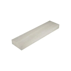 Bagnodesign Alpine Floating Wall Mounted Shelf with Hidden Mounts, Travertine Crema Matt, 60x15x5.1 cm