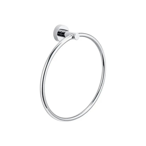 Bagnodesign Chrome Options Round Towel Ring, 19.5x4.9x21 cm