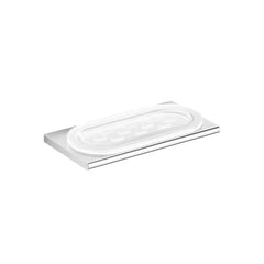 Bagnodesign Chrome Slim Line Soap Dish Holder, 19x10x2 cm