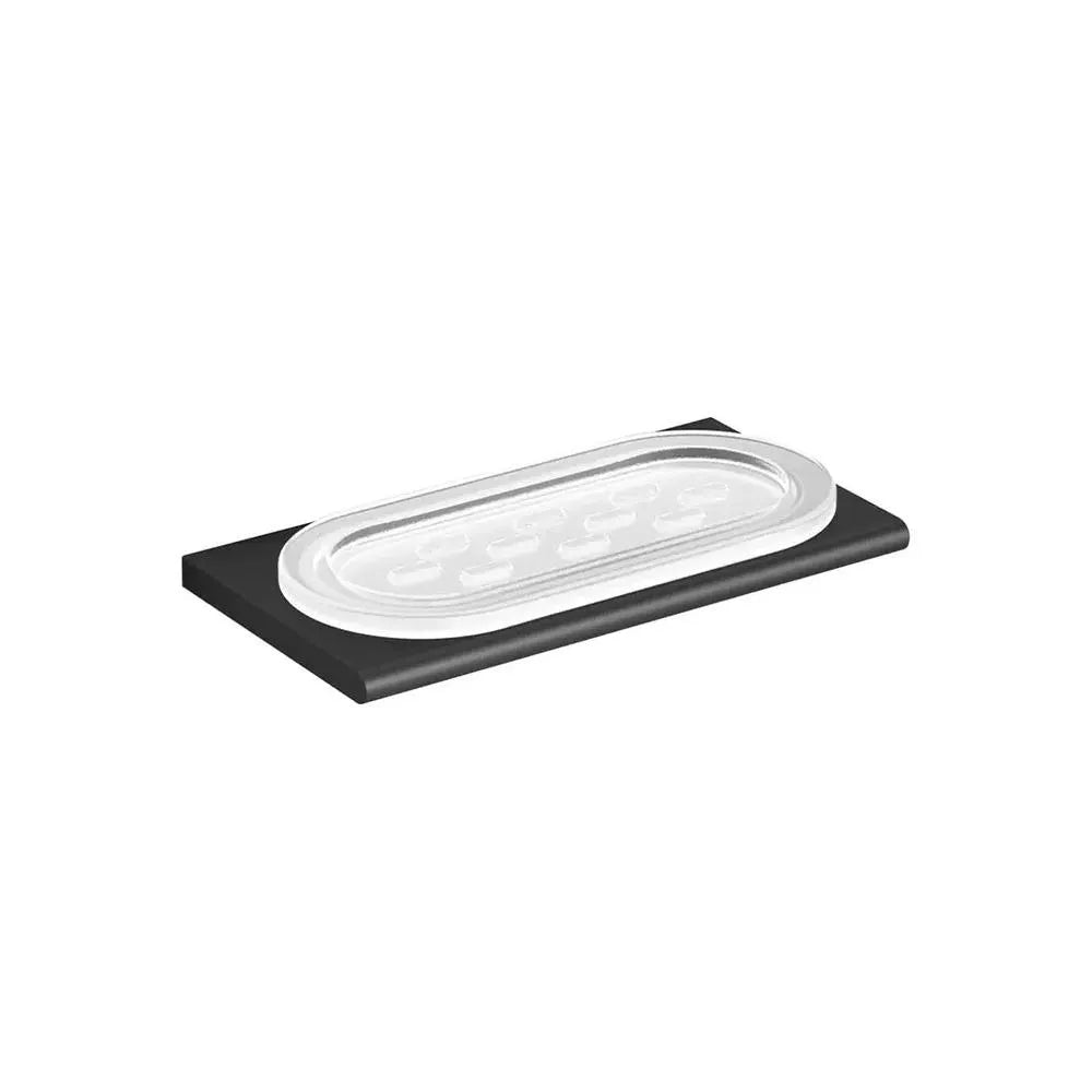 bagnodesign-matt-black-slim-line-soap-dish-holder-19x10x2-cm