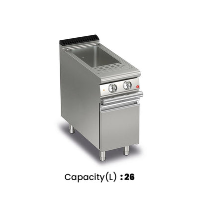 baron-700-series-electric-pasta-cooker-with-set-of-2-baskets-gn-1-3-26-l-5-67-kw-40-x-70-x-87-cm