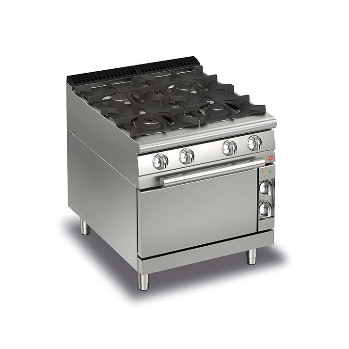 baron-700-series-gas-cooking-range-4-burners-on-gas-oven-gas-power-34-9-kw-80-x-70-x-87-cm