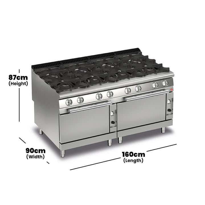 baron-900-series-8-burner-gas-cooking-range-on-2-gas-ovens-63-4-kw-160-x-90-x-87-cm